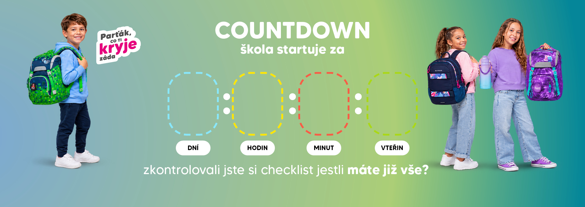 Do 1. školního dne zbývá